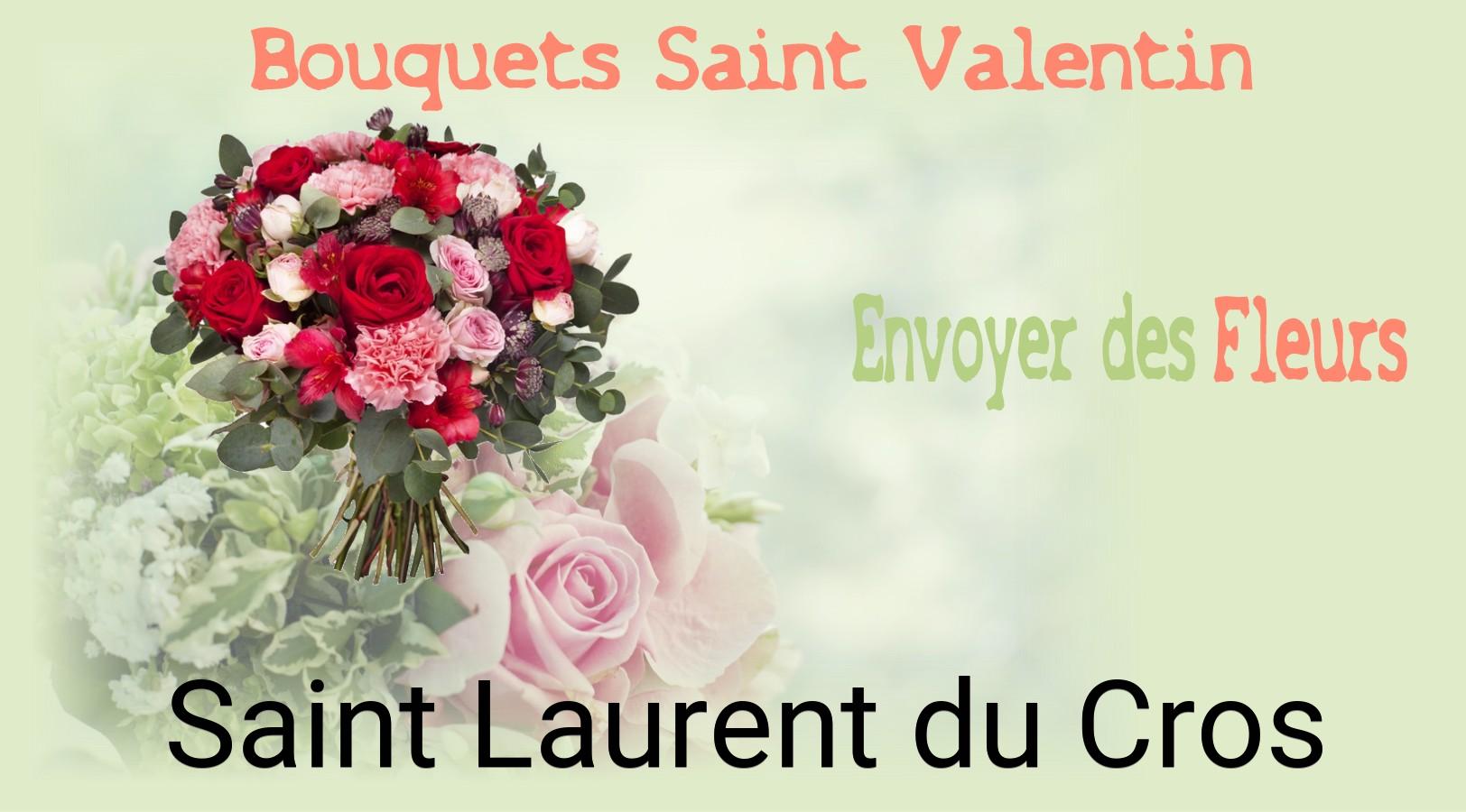Roses de Saint-Valentin livrées à Saint-Laurent-du-Cros