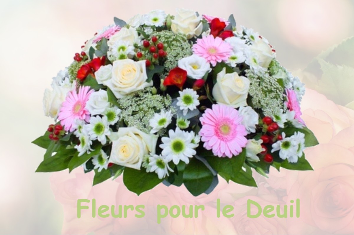 fleurs deuil SAINT-LAURENT-DU-CROS